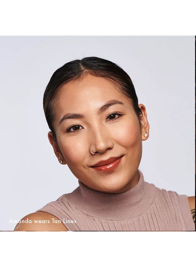 Wander Beauty Lip Retreat Oil - Tan Lines (Mauvey Nude) - 4 in 1 Tinted Lip Oil + Moisturizing Lip Gloss With Avocado, Vitamin E & Rosehip - Luxurious Lip Care for Dry Lips That Softens & Hydrates - Image 3