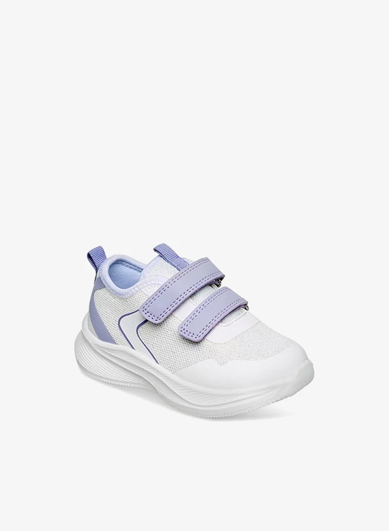 بيرفيت Girls Hook And Loop Ankle Sneakers