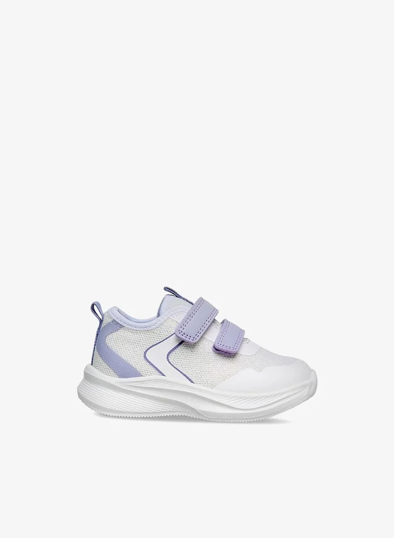 Barefeet Girls Hook And Loop Ankle Sneakers