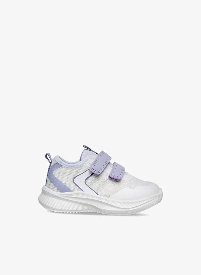 Barefeet Girls Hook And Loop Ankle Sneakers
