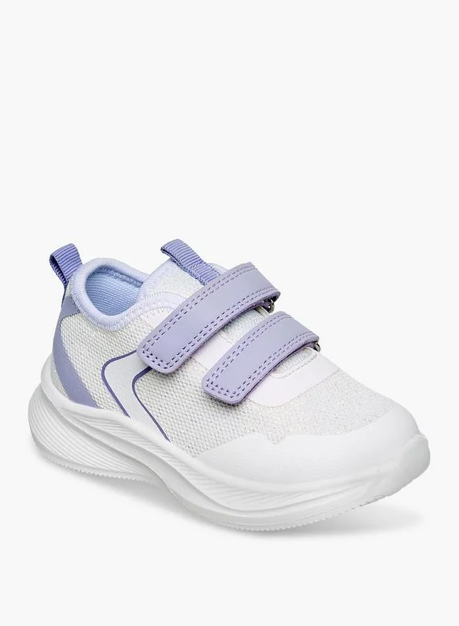 بيرفيت Girls Hook And Loop Ankle Sneakers