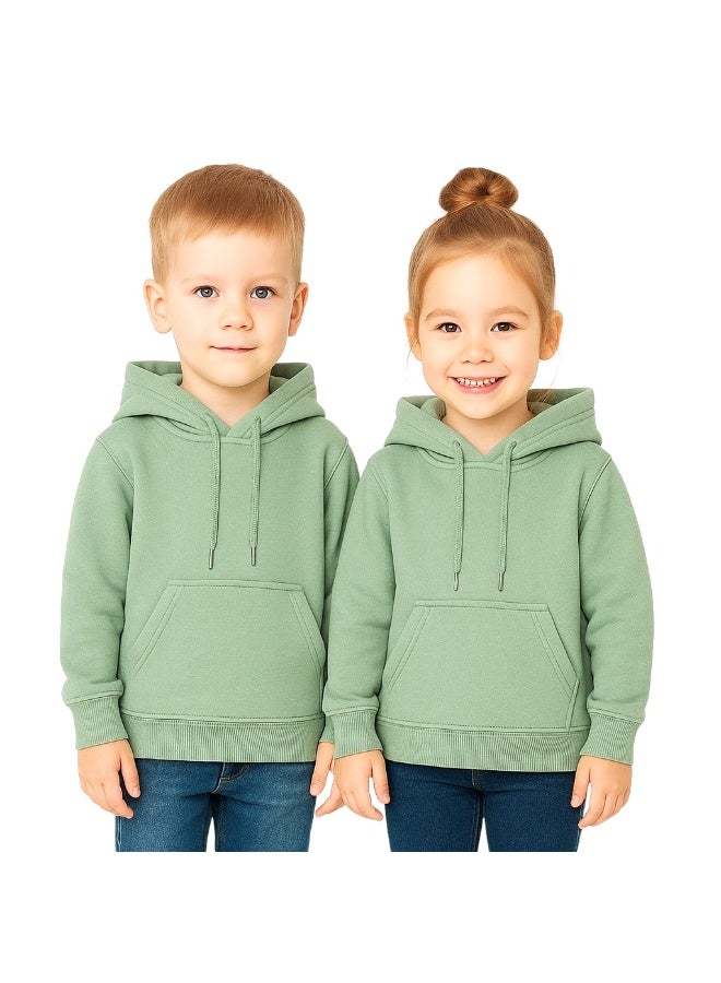 بيبي كو سويت شيرت أخضر مينت بكابيشو ميلتون قطني (هودي) - Image 1