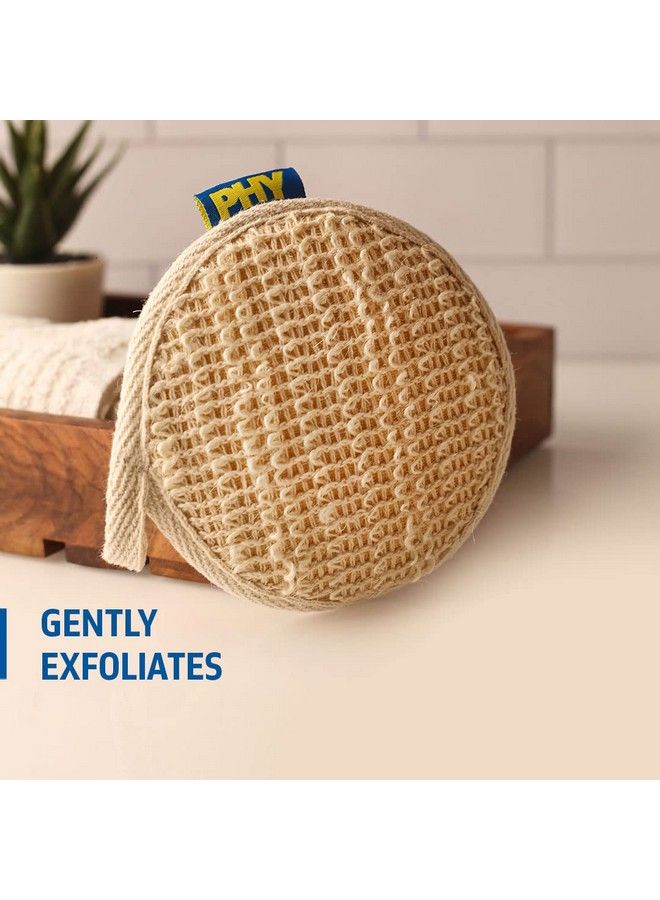 Phy Scrub On Loofah | Gentle On Skin | Skin Friendly | Exfoliates Gently While Showering | Premium Bathroom Accessories - Image 5
