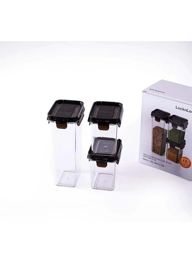 LOCK & LOCK 3 Piece Modular Spice Kit Set  - Image 2