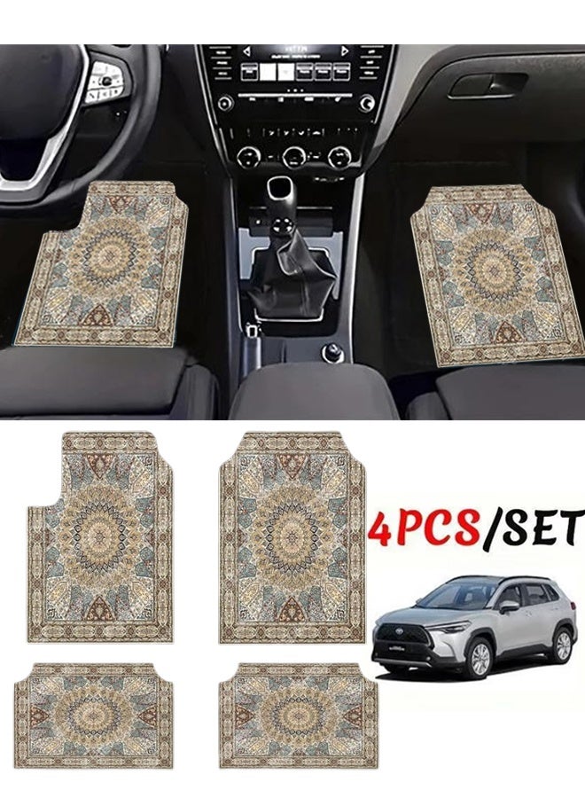 سجادات أرضية للسيارات الثقيلة وسيارات الدفع الرباعي والشاحنات، سجادات أرضية لتزيين أرضيات السيارات، أرضيات متعددة الاستخدامات لإكسسوارات داخلية للسيارات - Image 1