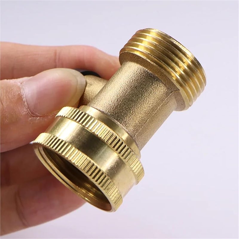 محول صمام الكرة النحاسي 3/4 بوصة خيط BSP ذكر إلى أنثى لري الحديقة - Image 4