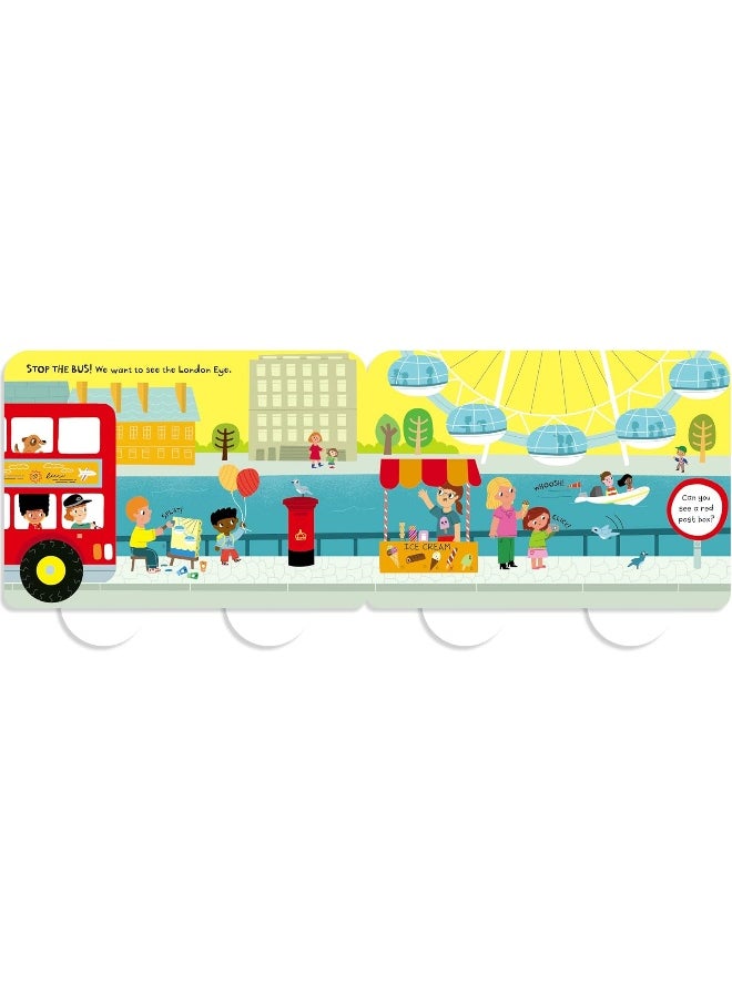 Whizzy Wheels: My First London Bus: Novelty Book with four moving wheels!  - Image 2