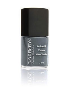 Dr.'s Remedy Enriched Non Toxic Premium Nail Polish Stability Steel 0.5 Fl. Oz.  - Image 2