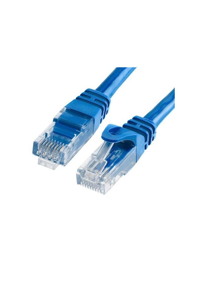 كيندكس كابل شبكات Cat6E من كيندكس 1902، 3 متر - ازرق، لاجهزة مودم - Image 1