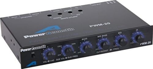Power Acoustik PWM-20 Four Band Parametric Equalizer - Image 3