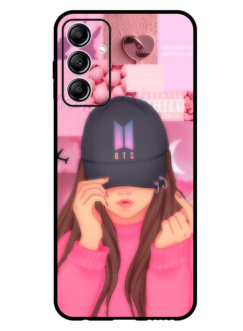 Theodor Protective Case Anti Scratch Shock Proof Bumper Cover For Samsung Galaxy A35 Girl BTS Cap Snap  - Image 1