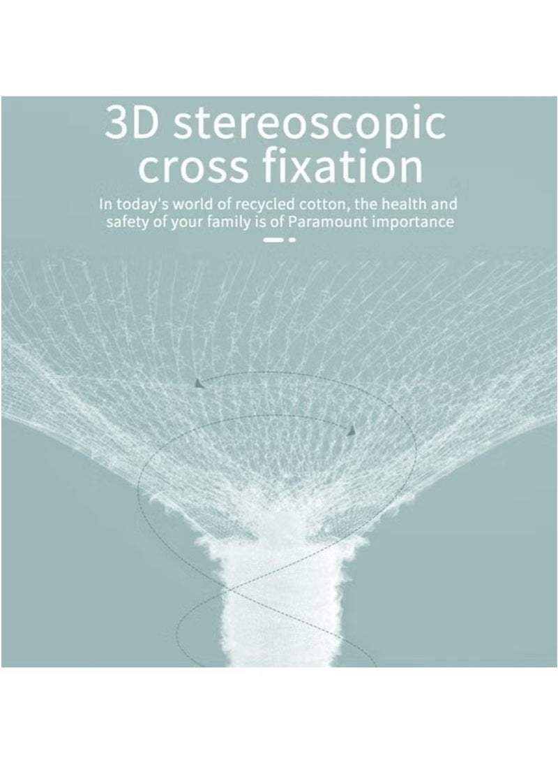 400Pcs Baby Cotton Swabs, Ear Cleaners, Double-headed Design, Biodegradable Baby Cotton Buds Kids Safety Swabs, Applicator Cleaning Sticks Wax Cleaner for Baby Ear Nose Clean - Image 5