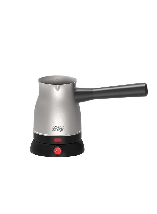 ويننج ستار غلاية القهوة التركية الكهربائيةSt-9895فضي - Image 1