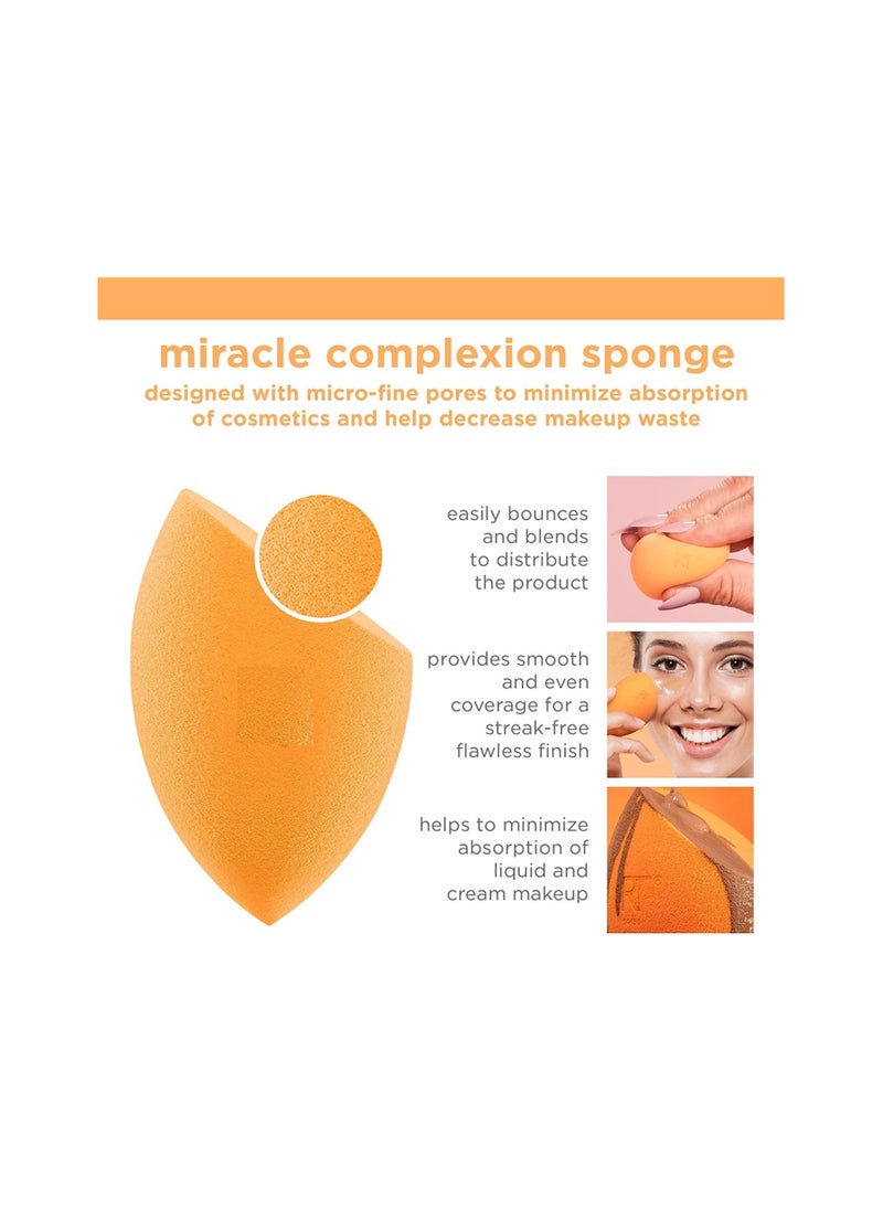 Face Real Makeup Sponge Miracle Complexion Orange Pack Of 4 - pzsku/Z2180C1C48F34F028DEBAZ/45/_/1736958702/fc4e5f01-6d19-409d-92b8-38be4f38cd1a