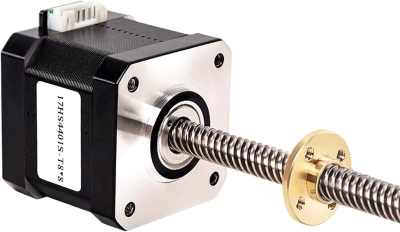 Nema17 Linear Stepping Motor 40N Cm 1 5A With 4401s T8x8 100mm Lead The Way8 Screw Rod - Image 1
