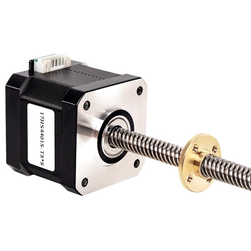 Nema17 Linear Stepping Motor 40N Cm 1 5A With 4401s T8x8 100mm Lead The Way8 Screw Rod - Image 2