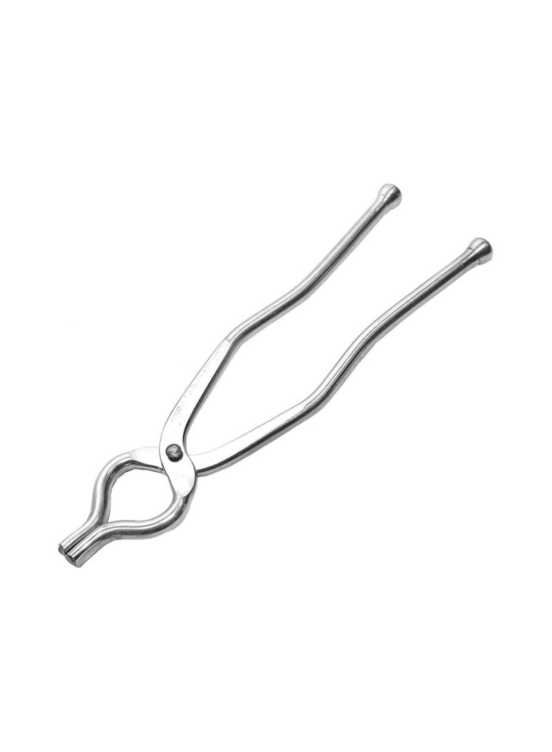 AMM Stainless Steel Sansi pakkad Sandasi pincer chimta Tongs Utensil Holder with Handle Smart Kitchen Tool - Image 2