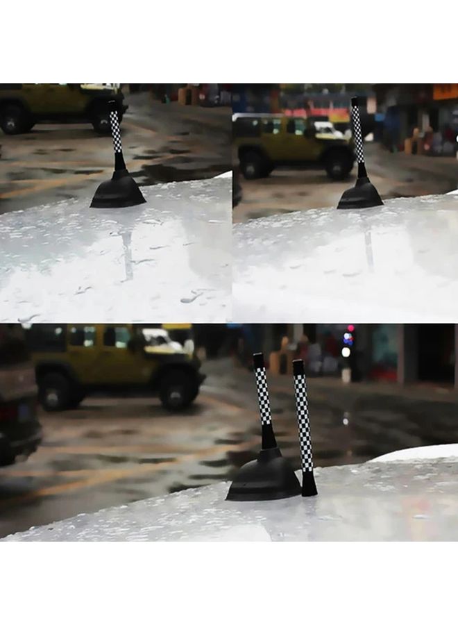 Union Jack Flag Antenna Mast For Mini Cooper 7 7cm Aluminum Alloy Car Accessory - Image 5