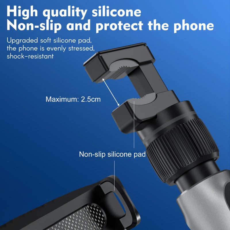 Rearview Mirror Phone Holder: Black Type 2 360° Rotating Angle - Stable One-Hand Operation Phone Mount for Car Safe Driving & Multi-Scene Use - Image 5
