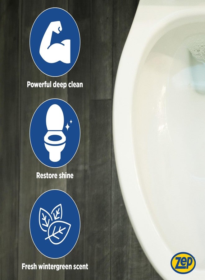 Zep Acidic Toilet Bowl Cleaner - 32 oz (Case of 4) - ZUATBC324 - Experience the Ultimate Cleaning Power with Our 2x Thicker Clinging Formula, Designed to Deliver a Professional-Quality Clean - Image 4