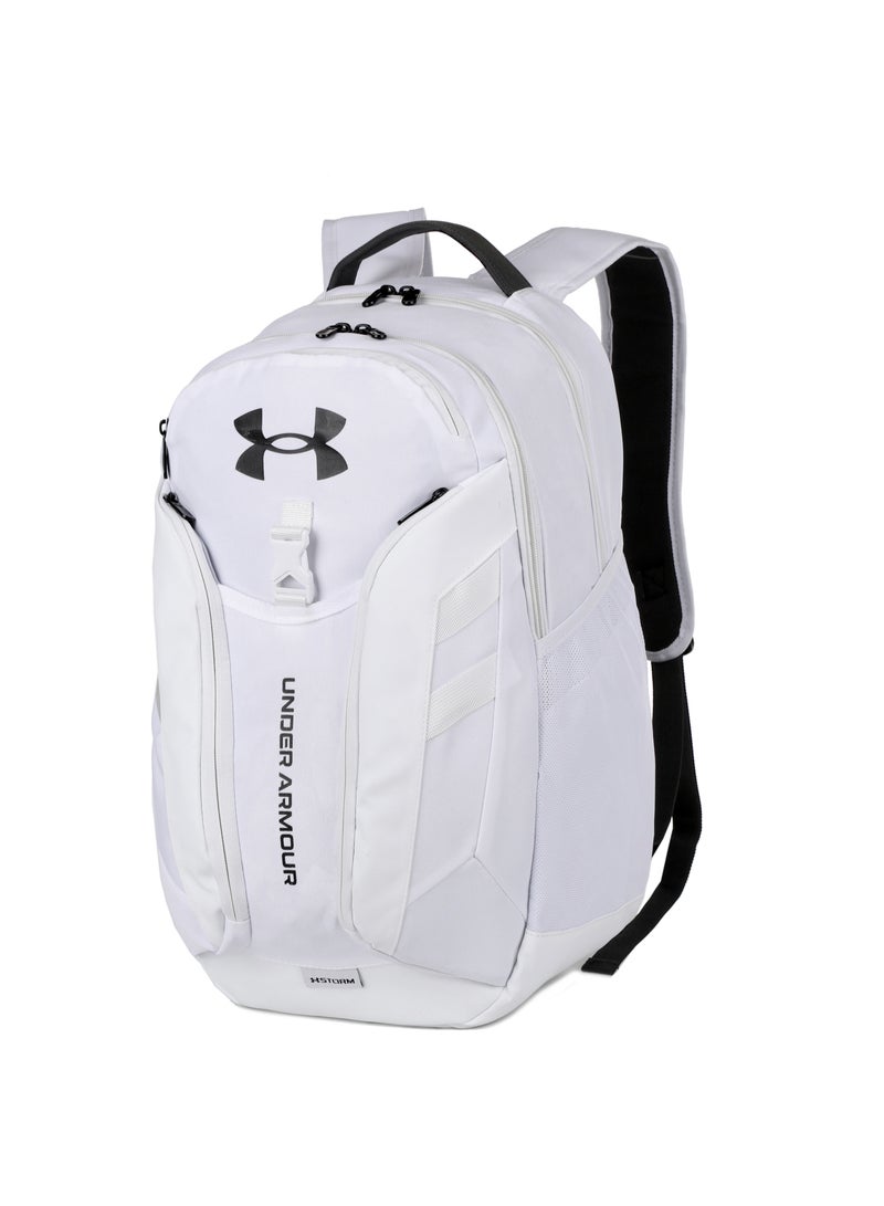 اندر ارمر 【موسم المدرسة】 حقيبة ظهر مدرسية ذات سعة كبيرة بسحاب ومطبوعة، حقيبة ظهر كلاسيكية للطلاب، حقيبة ظهر للكمبيوتر المحمول، حقيبة ظهر ملونة - Image 2