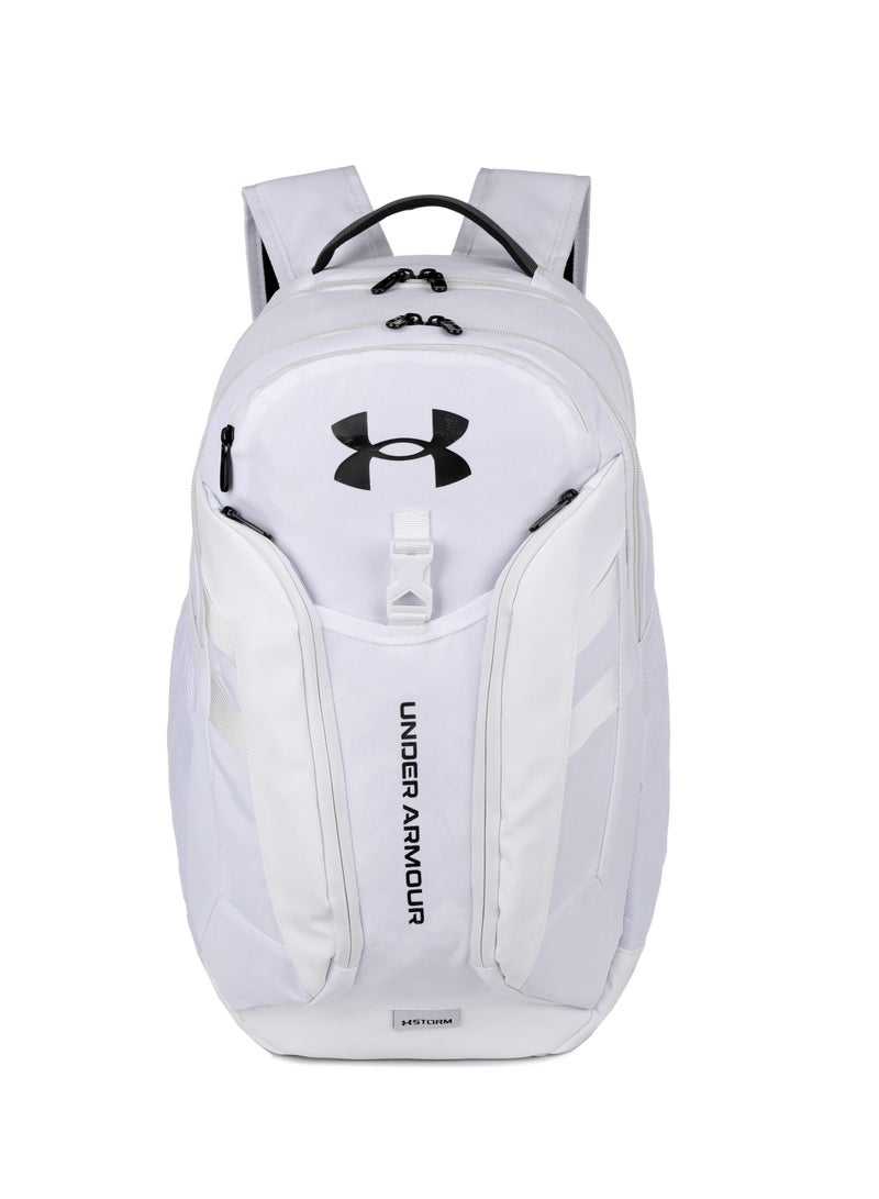 اندر ارمر 【موسم المدرسة】 حقيبة ظهر مدرسية ذات سعة كبيرة بسحاب ومطبوعة، حقيبة ظهر كلاسيكية للطلاب، حقيبة ظهر للكمبيوتر المحمول، حقيبة ظهر ملونة - Image 1