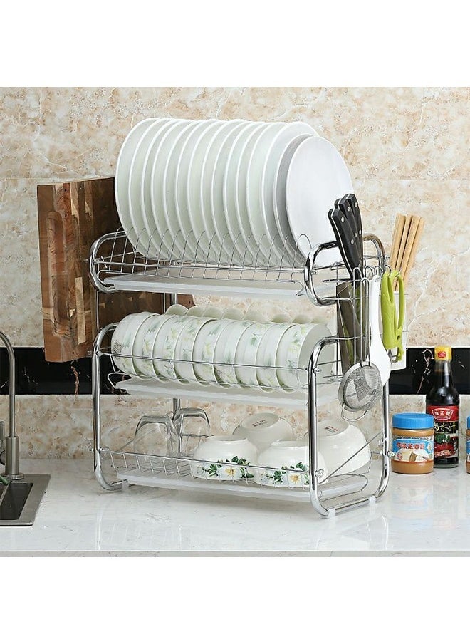 Generic - Metal dish rack with modern and durable design for kitchen organization - Image 1