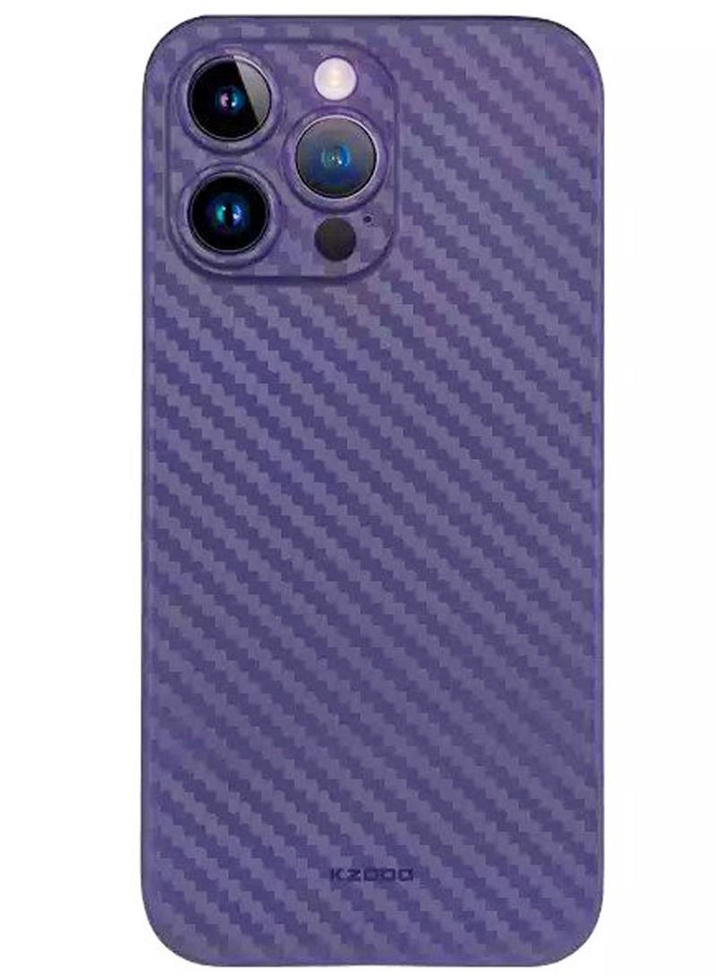 Air Carbon Case For Iphone 14 Pro Max Carbon Fiber Case Air Carbon Case For Iphone 14 Pro Max Purple - Image 1