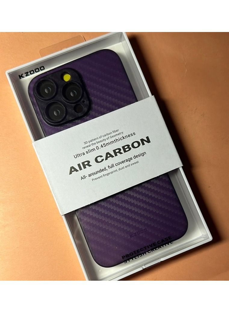 Air Carbon Case For Iphone 14 Pro Max Carbon Fiber Case Air Carbon Case For Iphone 14 Pro Max Purple - Image 3