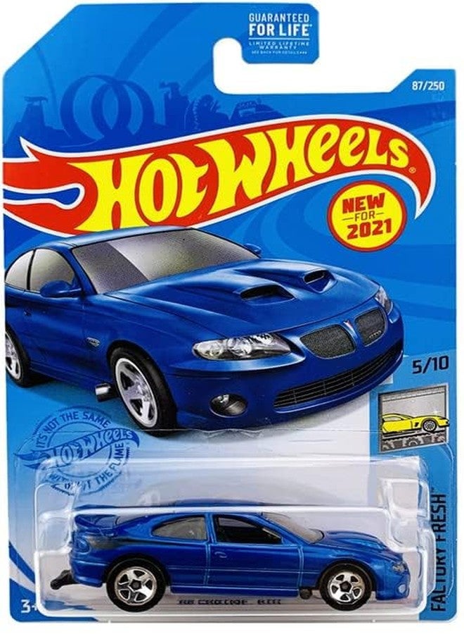 DieCast Hot Wheels '06 Pontiac GTO, Factory Fresh 5/10 [Blue] 87/250 - Image 2