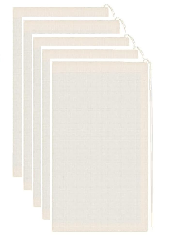 WUD 5 Pcs. Empty Cold Brew Coffee Bags with Drawstring, 8x4 inch - Image 1