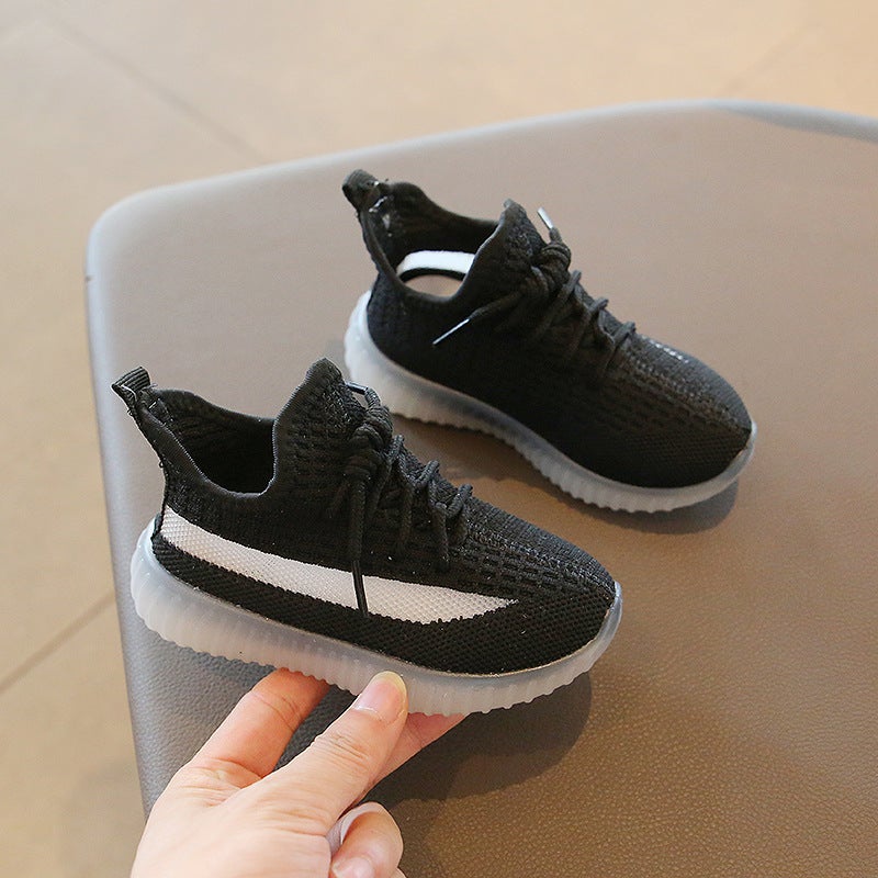 Mesh Sneakers Lightweight Flexible Sole Walking Shoes For Kids Indoor And Outdoor Activities - Image 4
