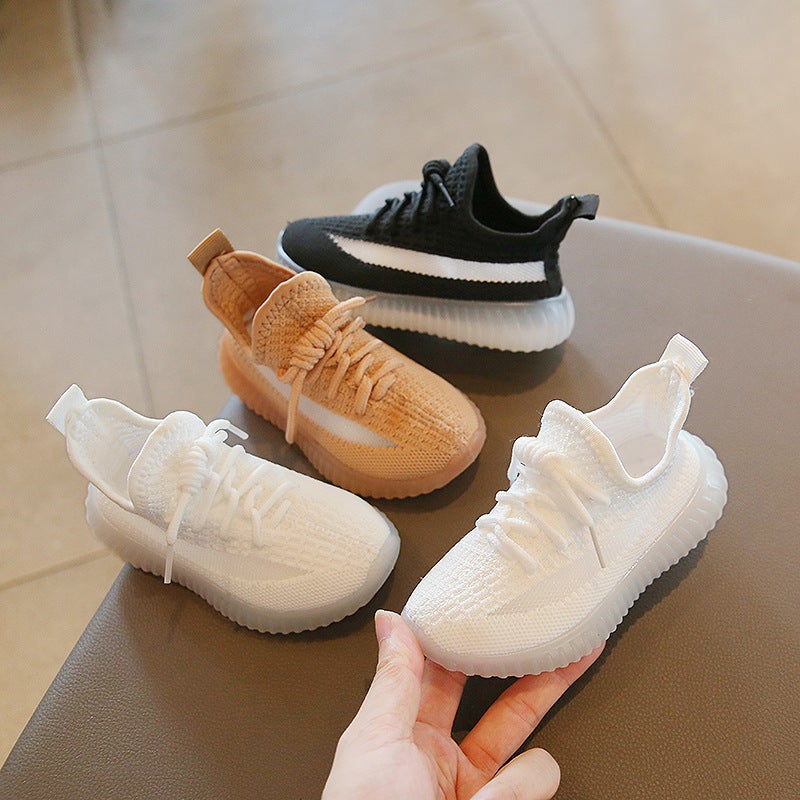 Mesh Sneakers Lightweight Flexible Sole Walking Shoes For Kids Indoor And Outdoor Activities - Image 2