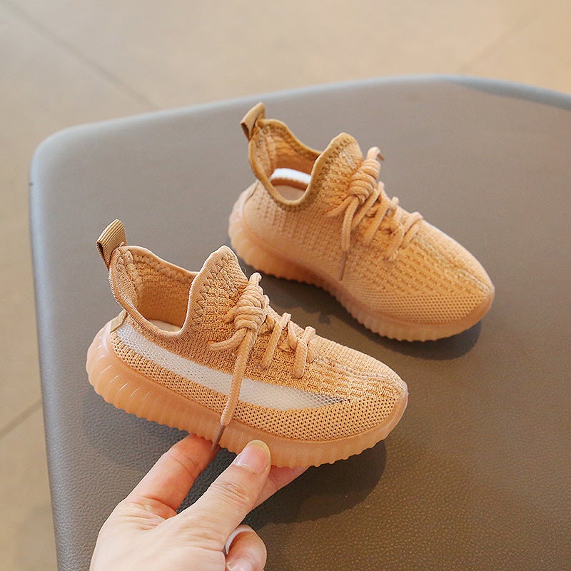 Mesh Sneakers Lightweight Flexible Sole Walking Shoes For Kids Indoor And Outdoor Activities - Image 3