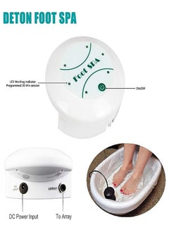Generic Ionic Foot Bath Detox Machine Foot SPA, Ionic Cleanse Detox Foot Bath Spa Machine with Foot Basin for Home Use Salon Holiday Gift  - Image 2
