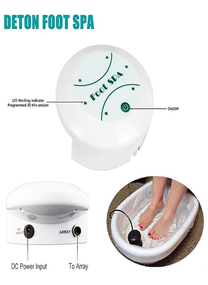 Generic Ionic Foot Bath Detox Machine Foot SPA, Ionic Cleanse Detox Foot Bath Spa Machine with Foot Basin for Home Use Salon Holiday Gift  - Image 2