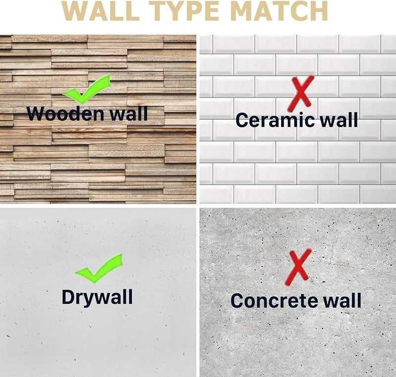 Heavy Duty Picture Hanging Kit with Turn Buttons and Back Plates for Home Office Gallery Easy to Install Includes Screws Nails Storage Box - Image 5