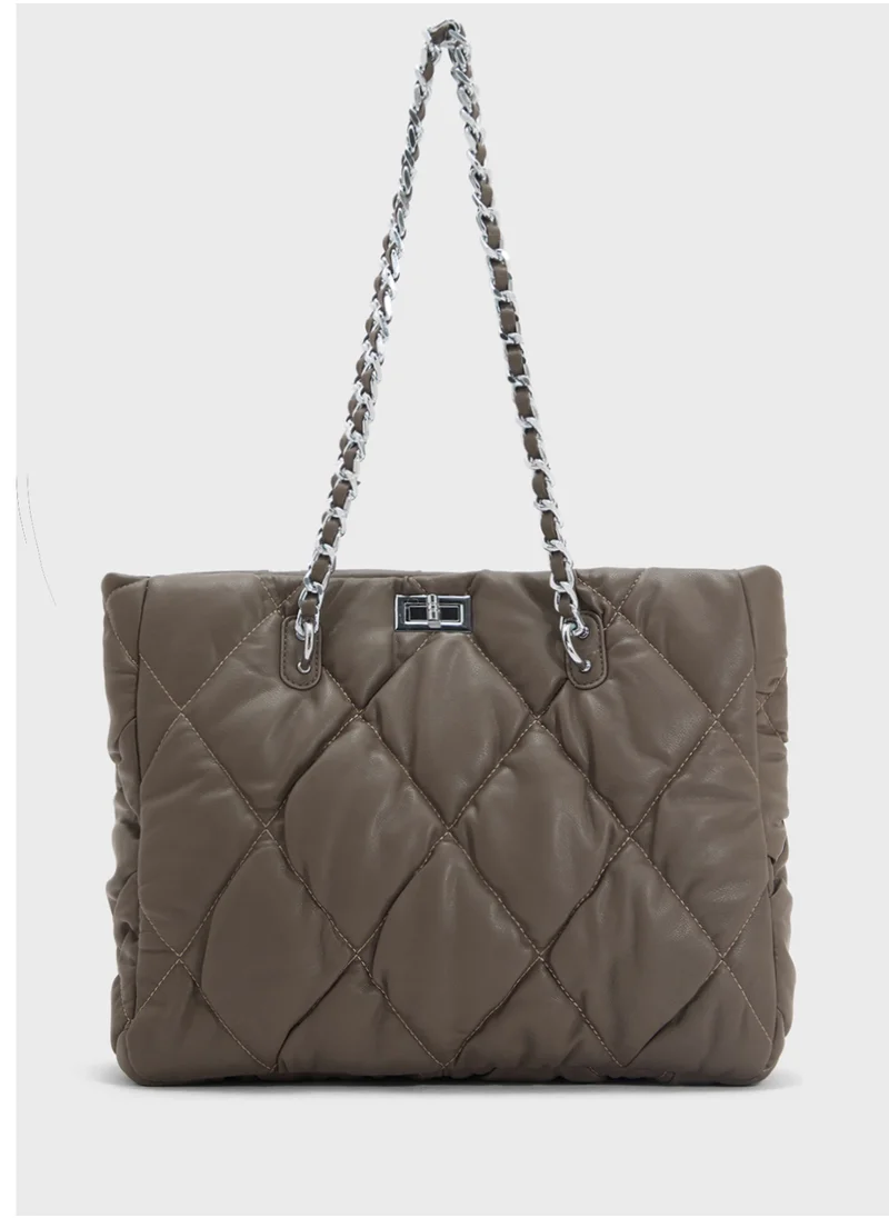 ايلا Quilted Ladies Tote Bag