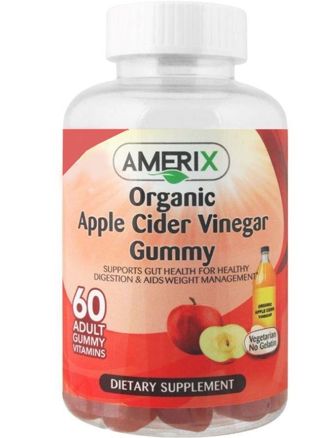اميركس Organic Apple Cider Vinegar Gummies 60's - Image 1
