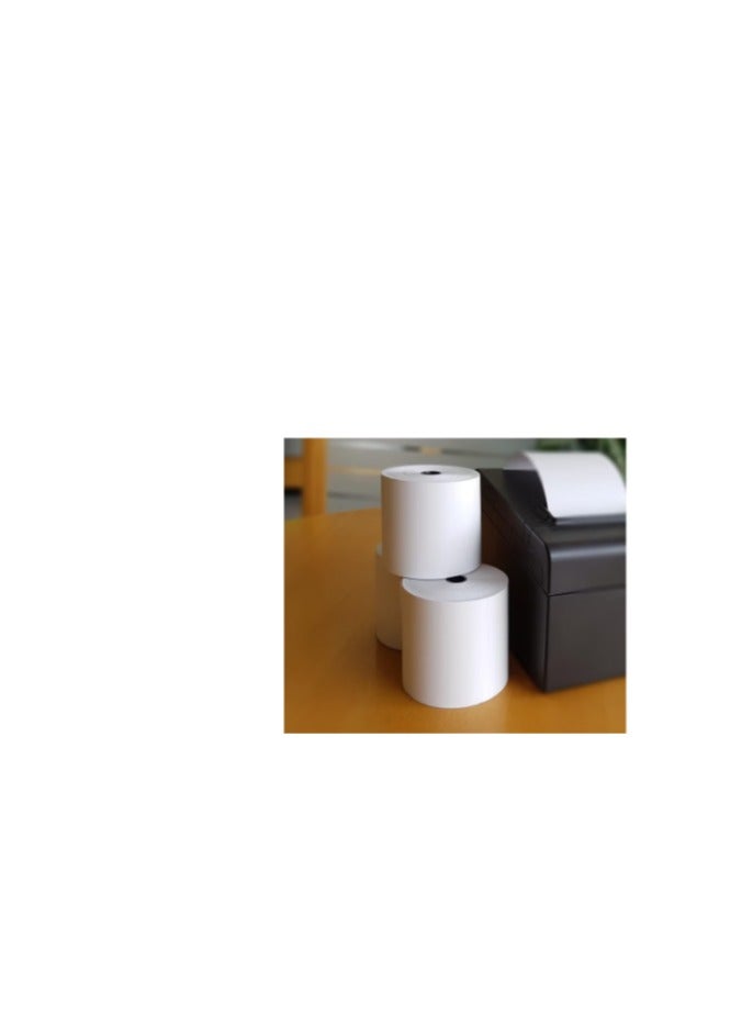 Terabyte 10 قطعة ورق حراري لإيصالات نقاط البيع بحجم 80x80 مم - Image 3