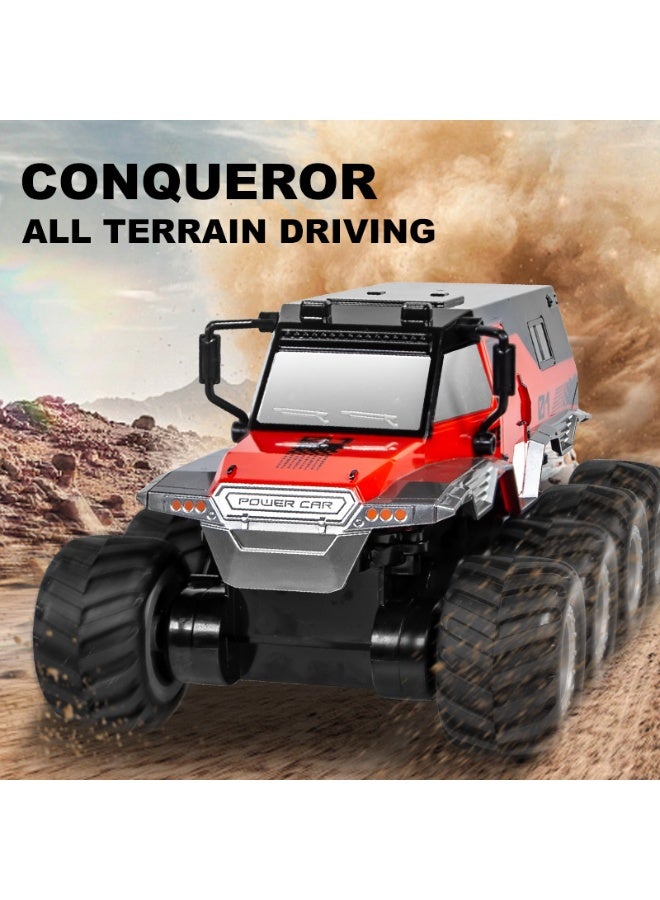 بلو فاير سيارة Q203 كهربائية للتحكم عن بعد | سيارة درفت وأوف رود 8 عجلات قابلة للعب على الأرض والماء | مزودة بتجنب العقبات، للعب الداخلي والخارجي، جاهزة للأطفال والكبار، كاميرا مدمجة، للمبتدئين والمحترفين - Image 3