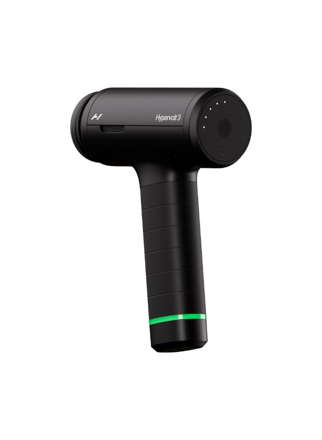 Hyperice Hypervolt 3 – QuietGlide Technology Handheld Percussion Massage Gun | 5 Speeds, 5 Interchangeable Heads | Helps Relieve Sore Muscles, Improve Mobility and Speed Up Recovery - Image 2