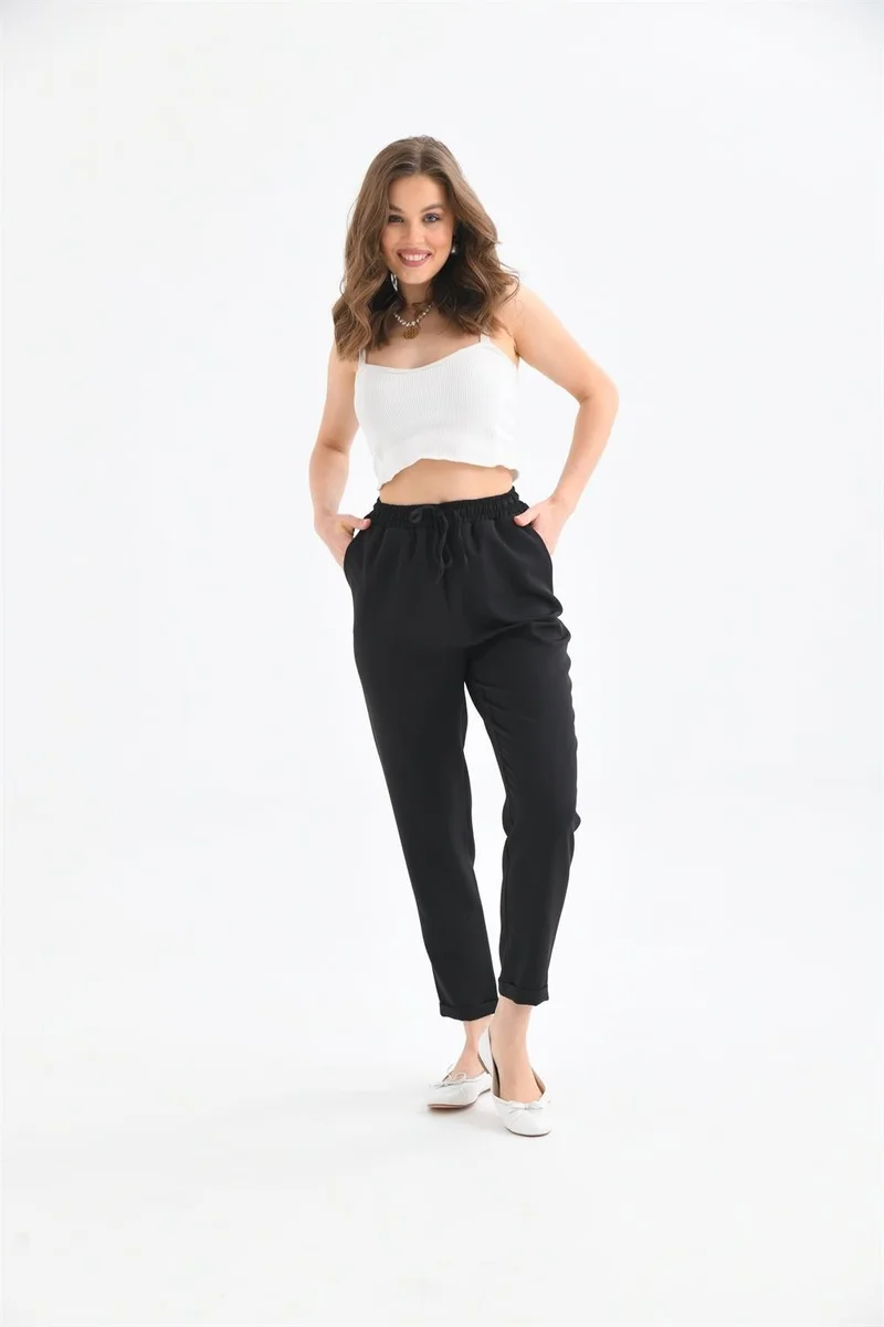 جارمي Women's Trousers Black