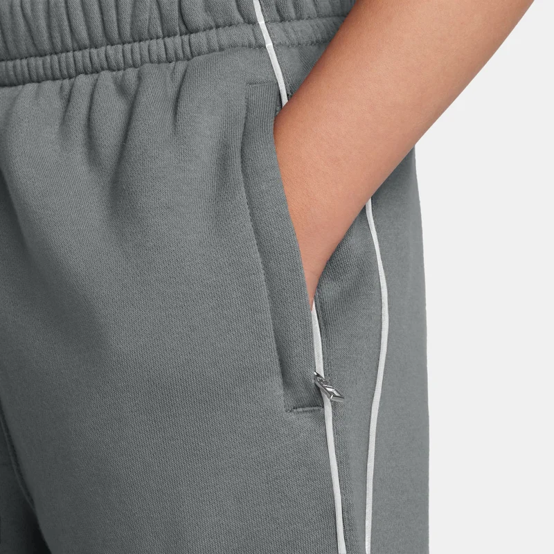 Nike Grey Kids' Air Fleece Shorts  | Best Price UAE