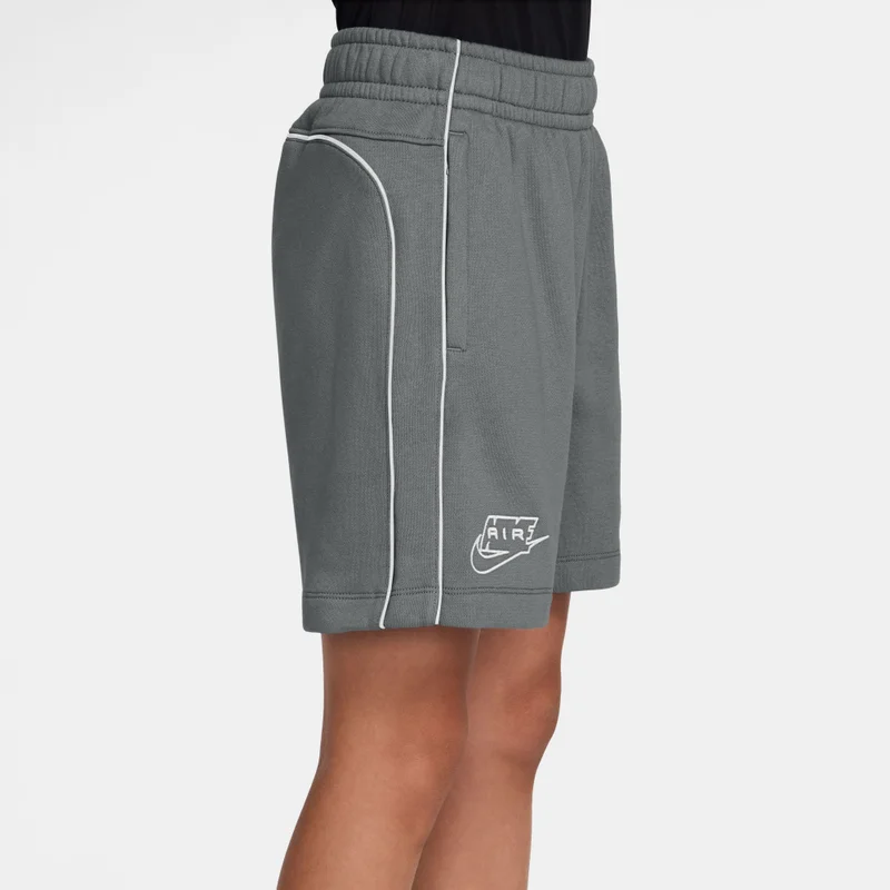 Nike Grey Kids' Air Fleece Shorts  | Best Price UAE