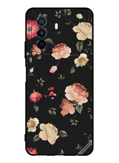 Protective Case Cover For Huawei nova Y70 Colorful Lotus