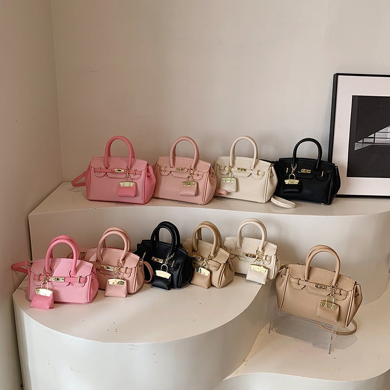 Solid Color All-Match Women'S Bag Niche High-End Sense Large-Capacity Pu Bag High-End Sense Commuter Crossbody Bag - Image 5