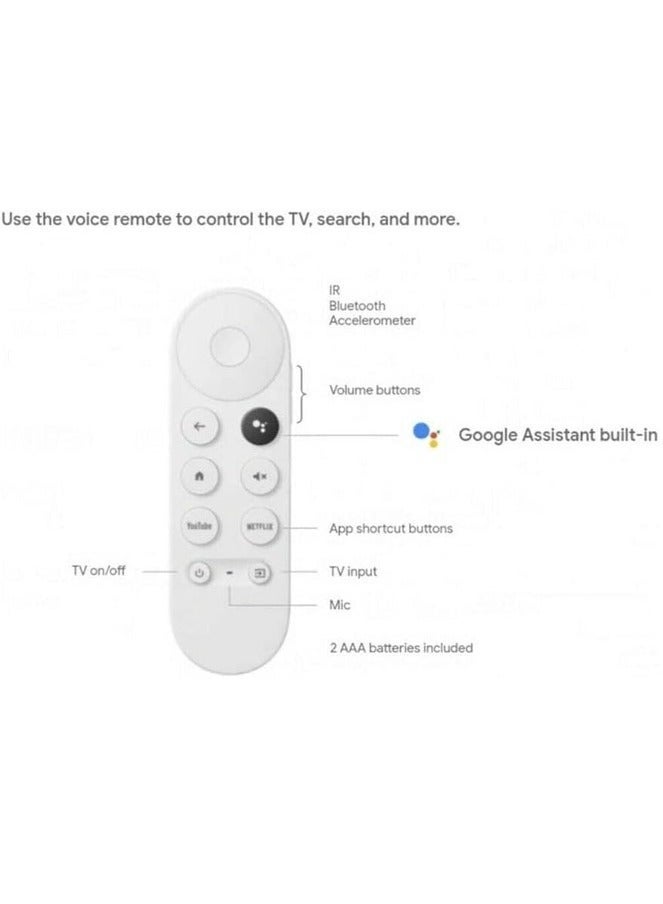 PopZa New Replacement Remote Control for Chromecast with Google TV - Voice Bluetooth IR G9N9N - Image 5