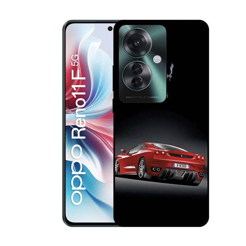 EYE CATCH Printed Protective Case Cover For Oppo Reno 11 F -  Ferrari Car - Image 1