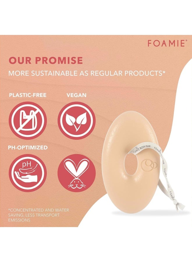 FOAMIE Papaya & Oat Milk Body Bar - Image 2